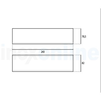skimmer slim miroir