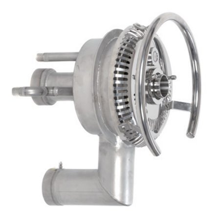kit fixation douche inox