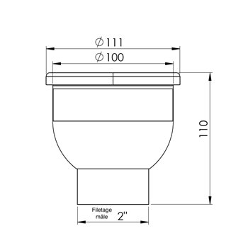 plan prise balai inox