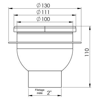 plan prise balai inox