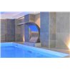 cascade de piscine en inox 500 moon base rectangulaire