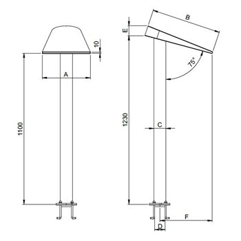 cascade inox piscine hook plan