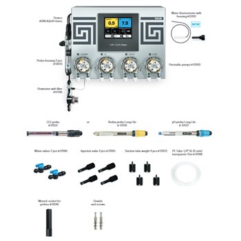 schéma régulation automatique aseko asin aqua home