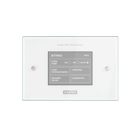 écran tactile connecté pour traitement eau