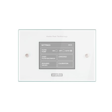 écran tactile connecté pour traitement eau