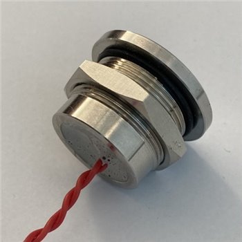 bouton piezo électrique en inox