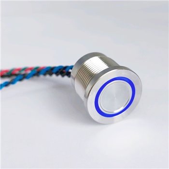 piezo led bleu