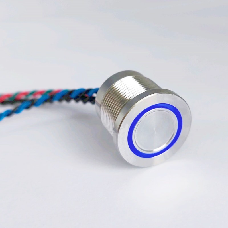 piezo led bleu