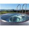 SPA A DEBORDEMENT INOX