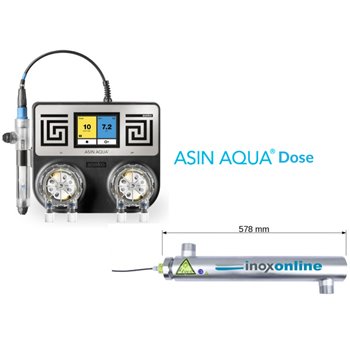 dosage chlore et ph + uv