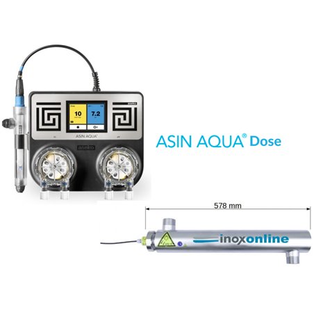 dosage chlore et ph + uv