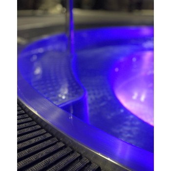 SPA A DEBORDEMENT INOX