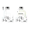 Collecteur d'injection 4x 1/4"