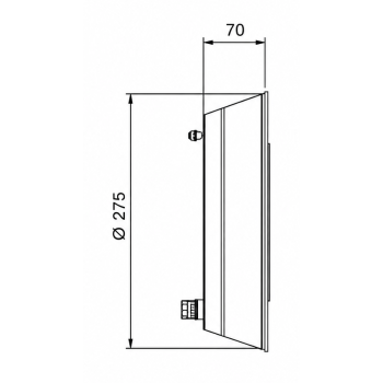 boitier projecteur piscine