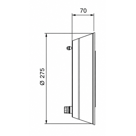 boitier projecteur piscine