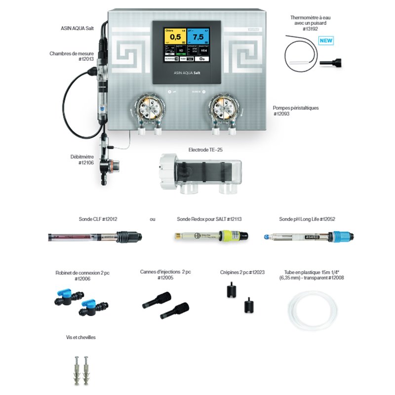 pack pompe péristaltique programmable avec UV en PVC pack pompe péristaltique programmable avec UV en PVC