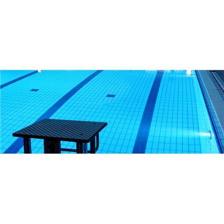 ancrage ligne de nage inox