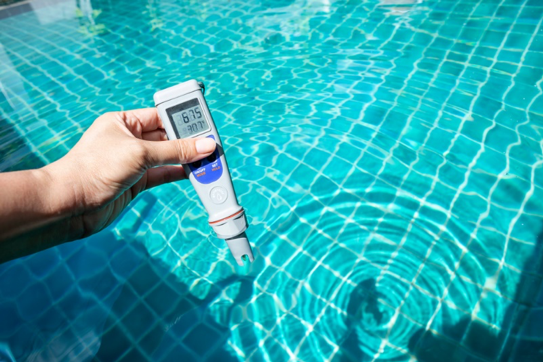 mesure du potentiel redox piscine