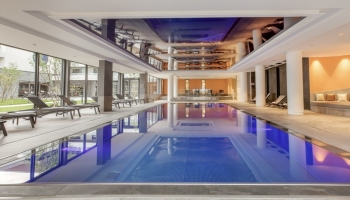 La piscine à effet miroir